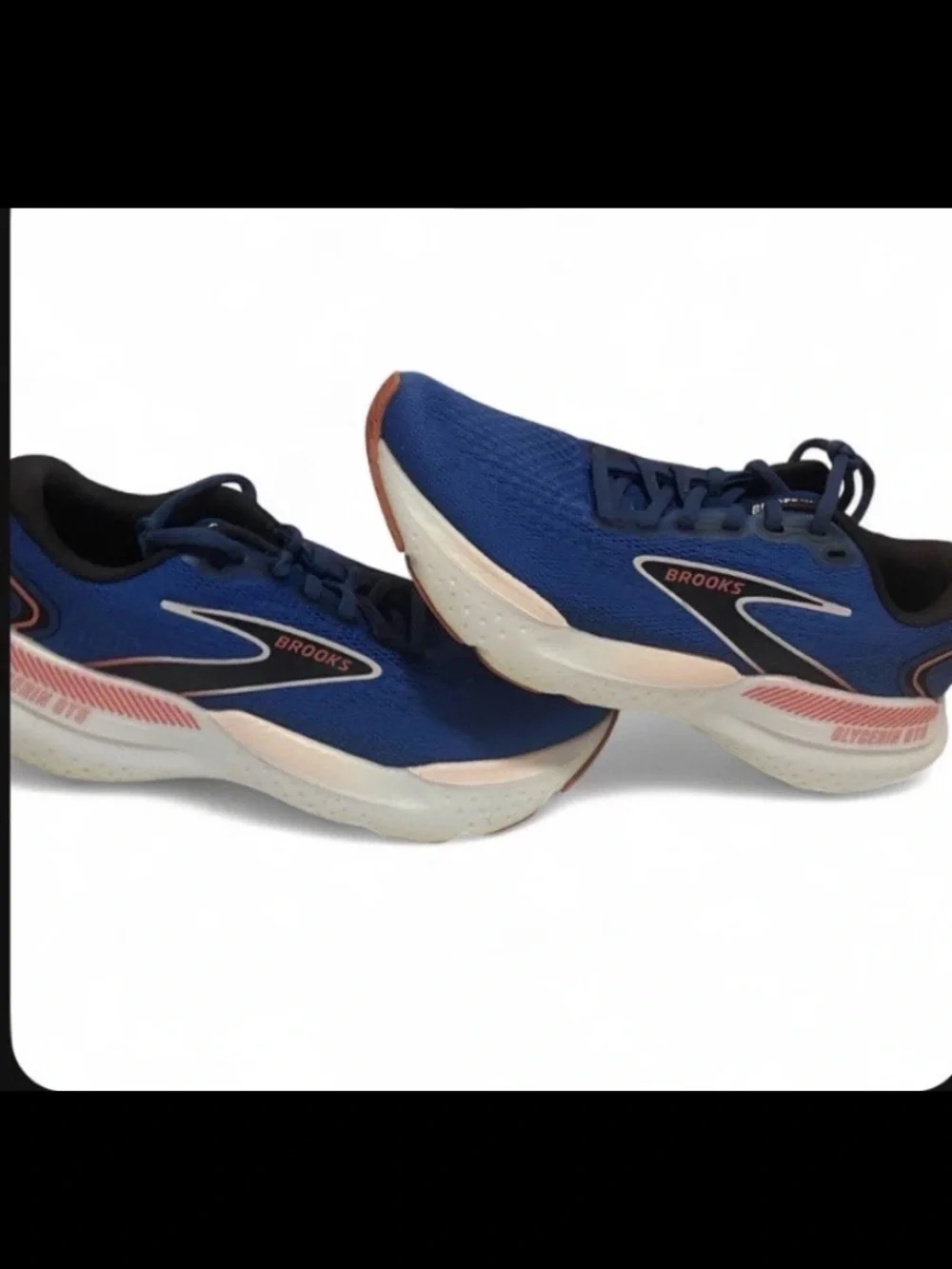 Brooks Women Size 8 Blue & Pink Glycerin GTS 21 Running Shoes